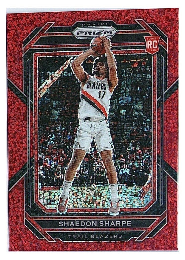 2022-23 Panini Prizm Base Set Shaedon Sharpe #250 card