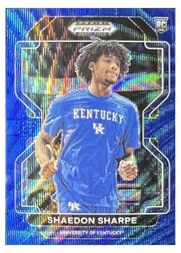 2022-23 Panini Prizm Base Set Shaedon Sharpe #250 card