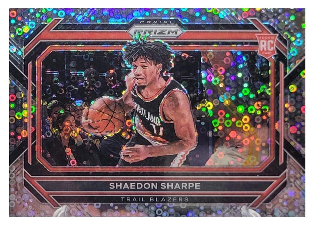 2022-23 Panini Prizm Base Set Shaedon Sharpe #250 card
