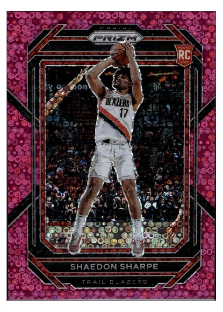 2022-23 Panini Prizm Base Set Shaedon Sharpe #250 card