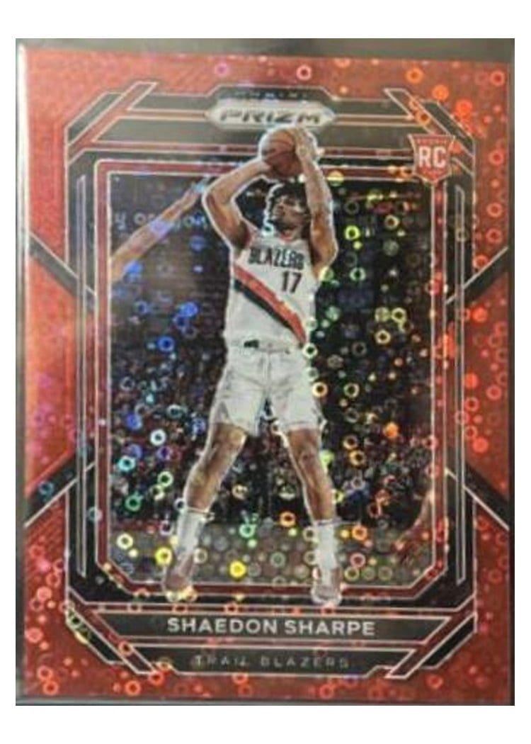 2022-23 Panini Prizm Base Set Shaedon Sharpe #250 card