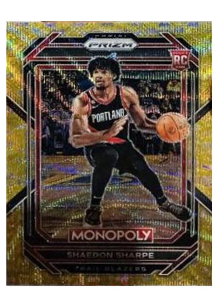 2022-23 Panini Prizm Base Set Shaedon Sharpe #250 card