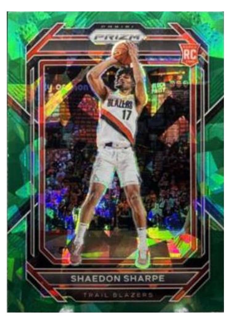 2022-23 Panini Prizm Base Set Shaedon Sharpe #250 card