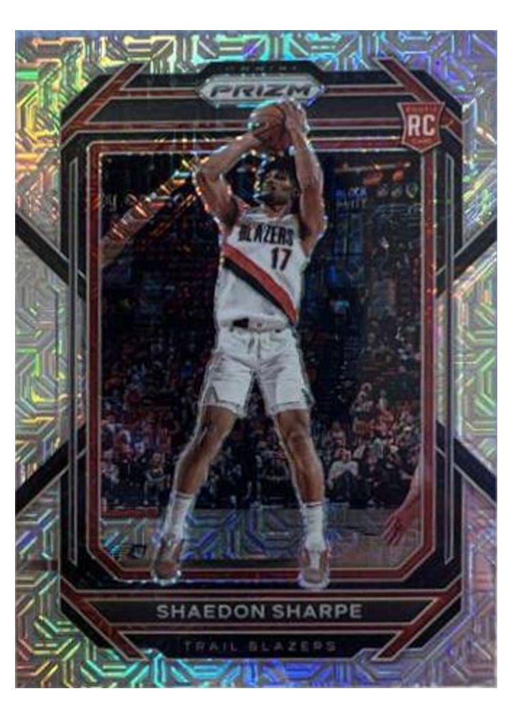 2022-23 Panini Prizm Base Set Shaedon Sharpe #250 card