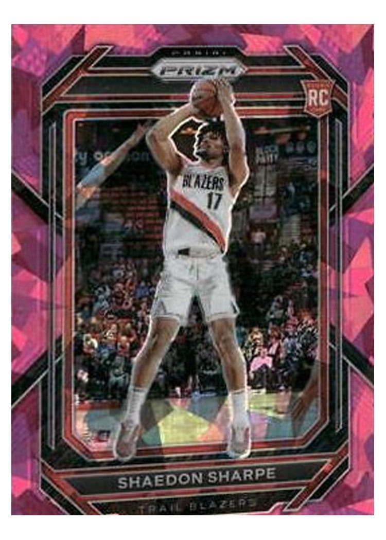 2022-23 Panini Prizm Base Set Shaedon Sharpe #250 card