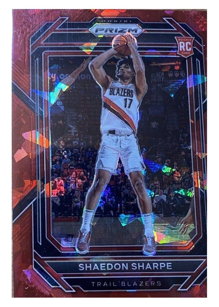 2022-23 Panini Prizm Base Set Shaedon Sharpe #250 card