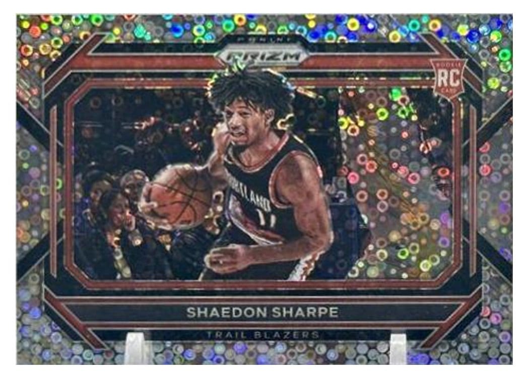 2022-23 Panini Prizm Base Set Shaedon Sharpe #250 card