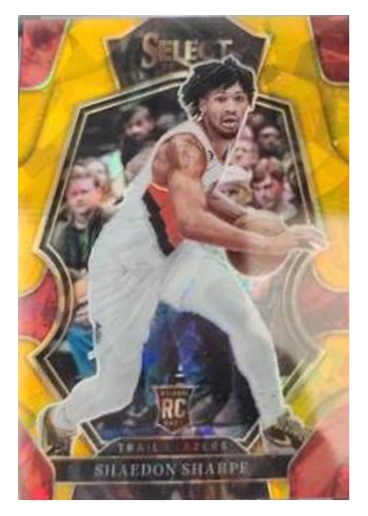 2022-23 Panini Select Base Set Shaedon Sharpe #189 card