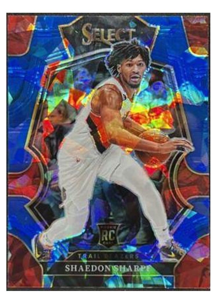 2022-23 Panini Select Base Set Shaedon Sharpe #189 card
