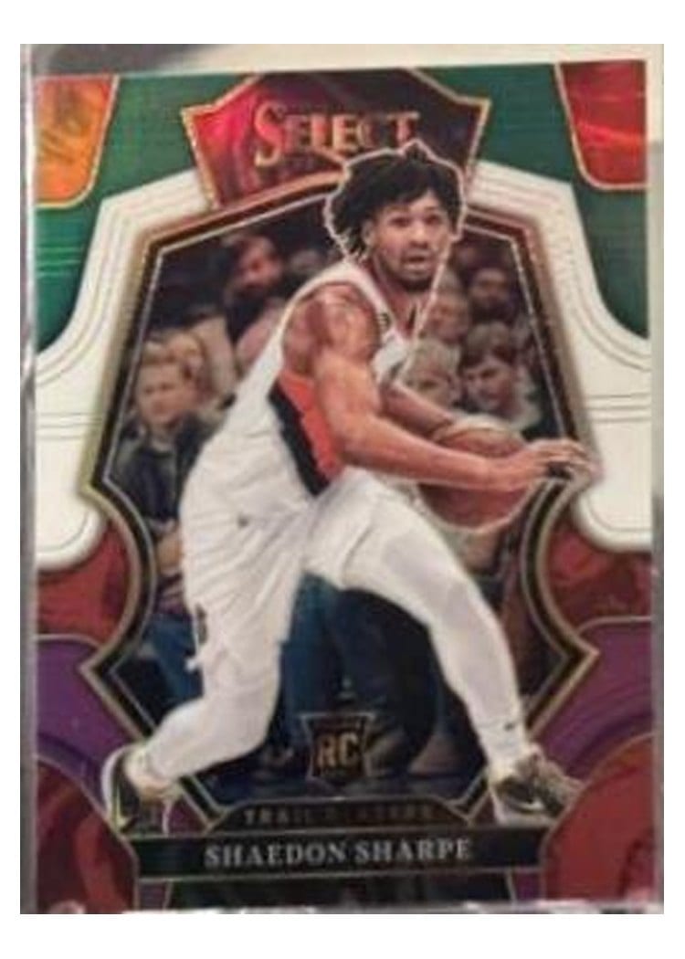 2022-23 Panini Select Base Set Shaedon Sharpe #189 card