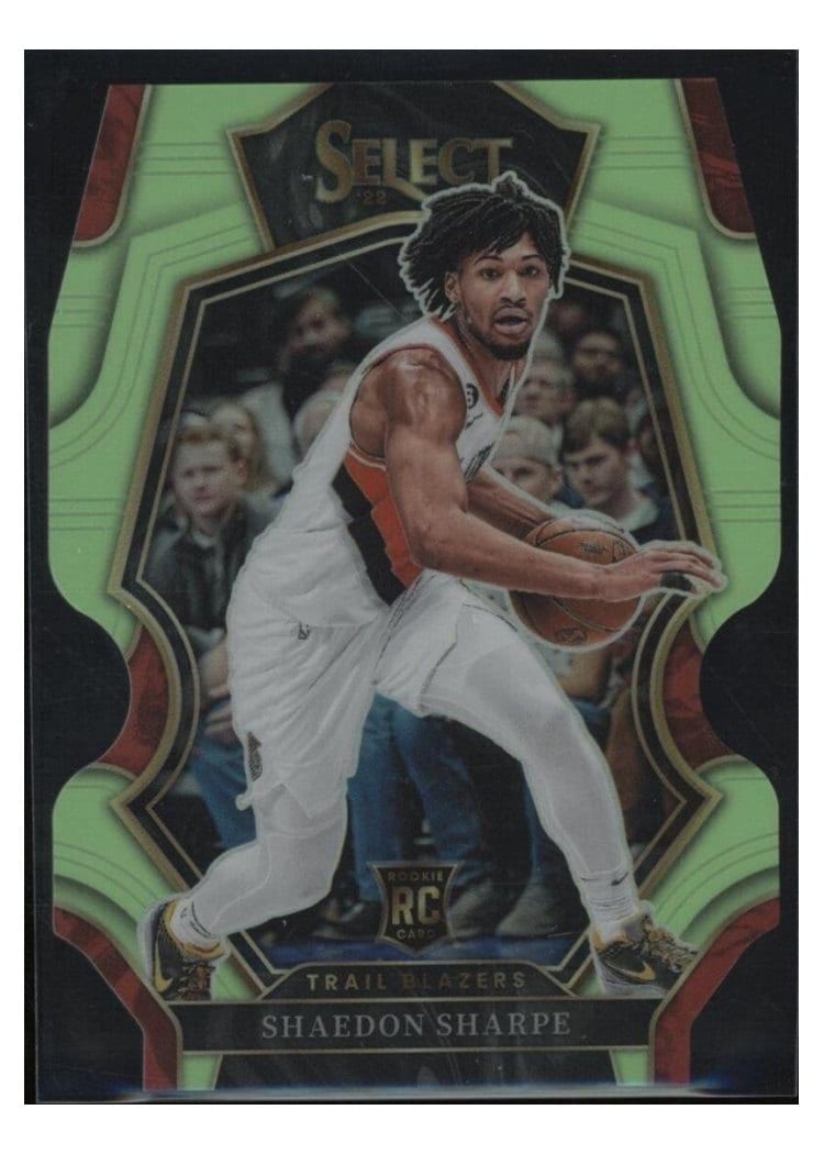 2022-23 Panini Select Base Set Shaedon Sharpe #189 card
