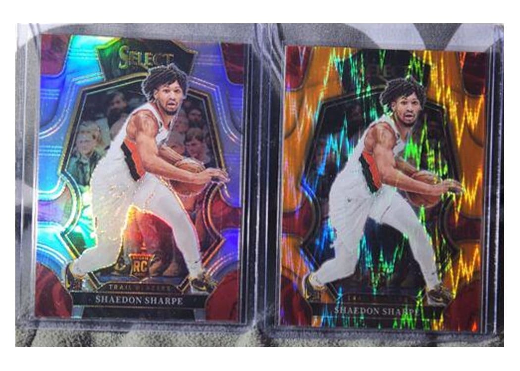 2022-23 Panini Select Base Set Shaedon Sharpe #189 card