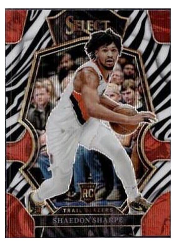 2022-23 Panini Select Base Set Shaedon Sharpe #189 card