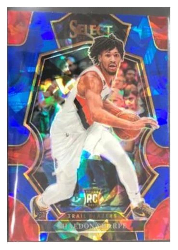 2022-23 Panini Select Base Set Shaedon Sharpe #292 card