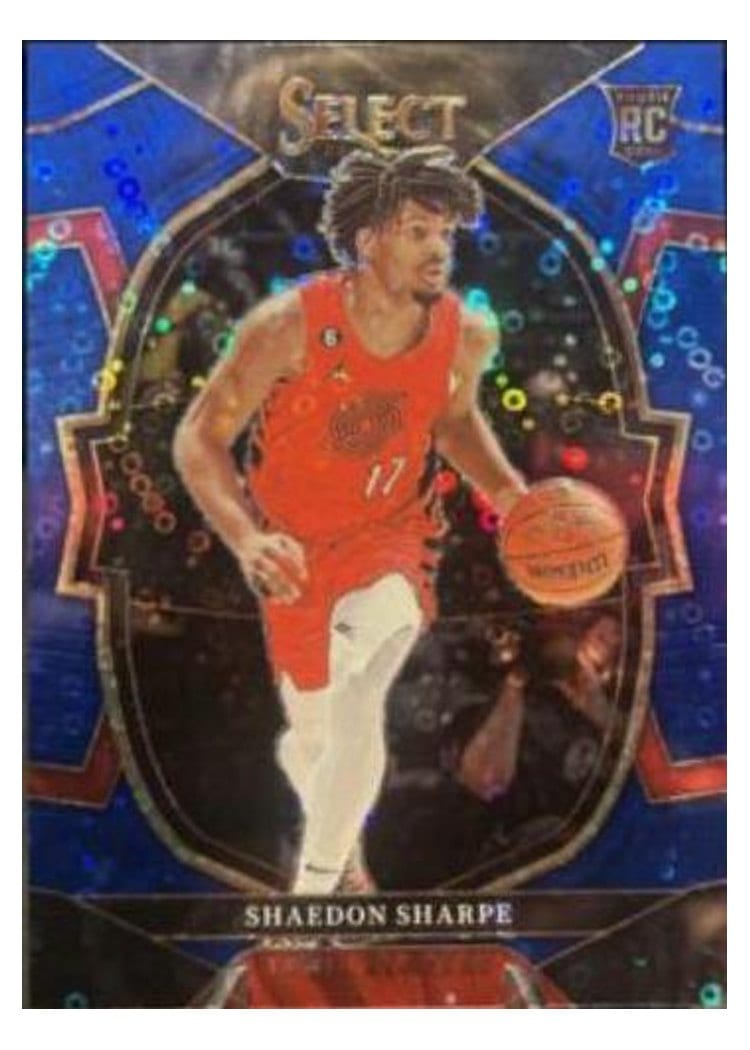 2022-23 Panini Select Base Set Shaedon Sharpe #292 card