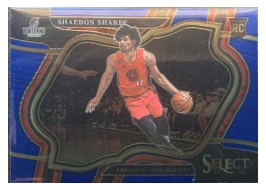 2022-23 Panini Select Base Set Shaedon Sharpe #292 card