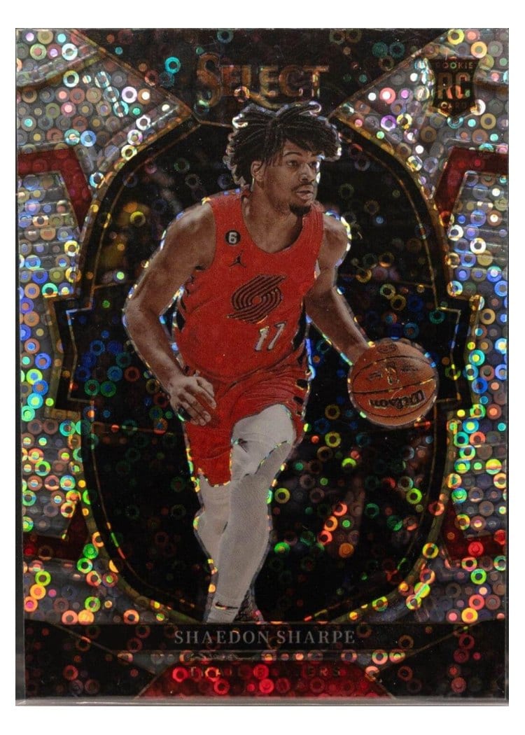 2022-23 Panini Select Base Set Shaedon Sharpe #292 card