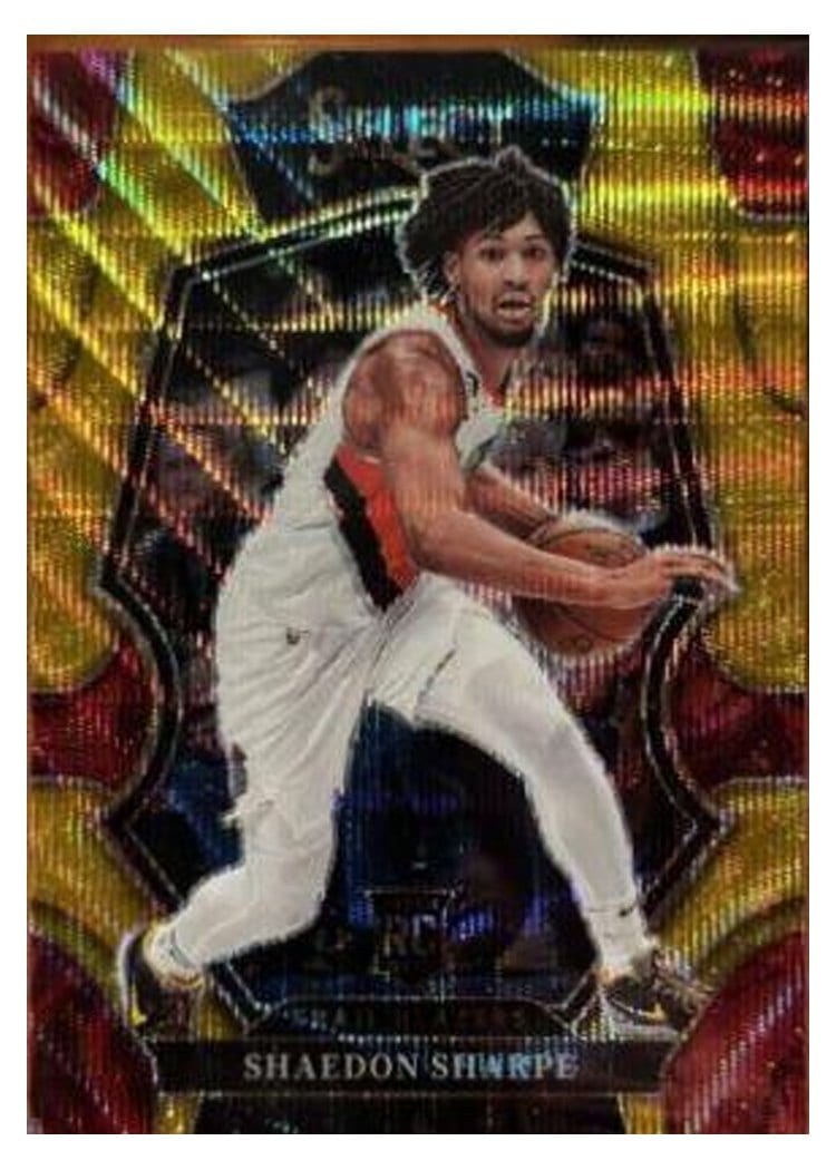 2022-23 Panini Select Base Set Shaedon Sharpe #292 card