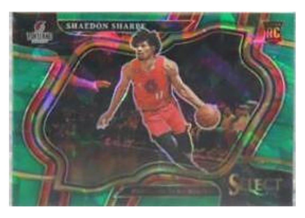 2022-23 Panini Select Base Set Shaedon Sharpe #292 card