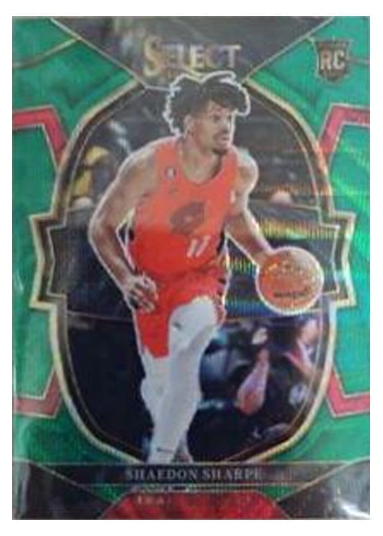 2022-23 Panini Select Base Set Shaedon Sharpe #292 card
