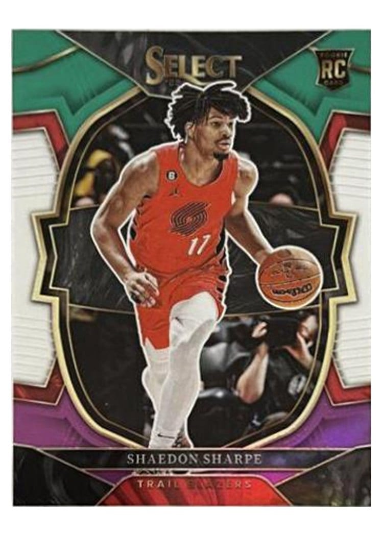 2022-23 Panini Select Base Set Shaedon Sharpe #292 card