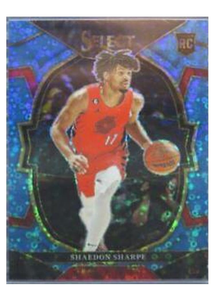 2022-23 Panini Select Base Set Shaedon Sharpe #292 card