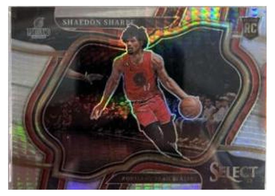 2022-23 Panini Select Base Set Shaedon Sharpe #292 card