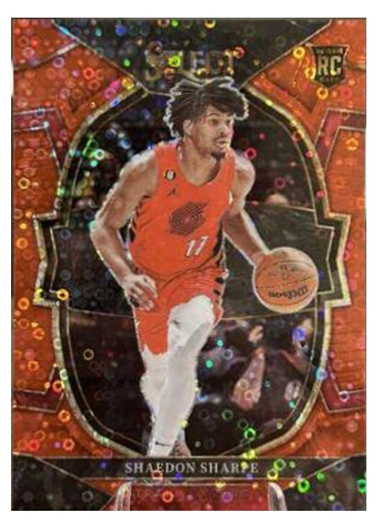 2022-23 Panini Select Base Set Shaedon Sharpe #292 card