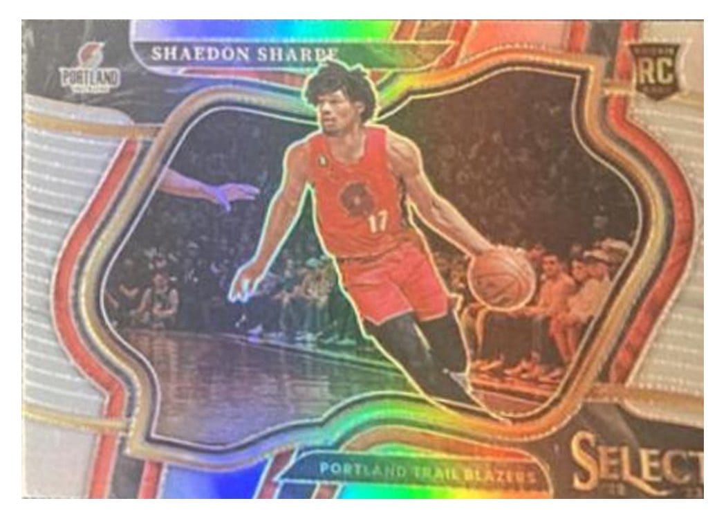 2022-23 Panini Select Base Set Shaedon Sharpe #292 card