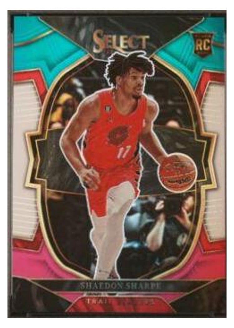 2022-23 Panini Select Base Set Shaedon Sharpe #292 card