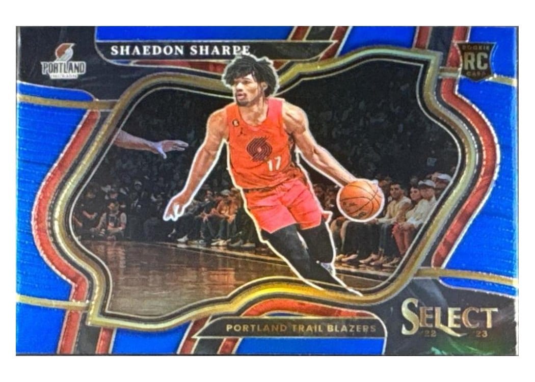 2022-23 Panini Select Base Set Shaedon Sharpe #292 card