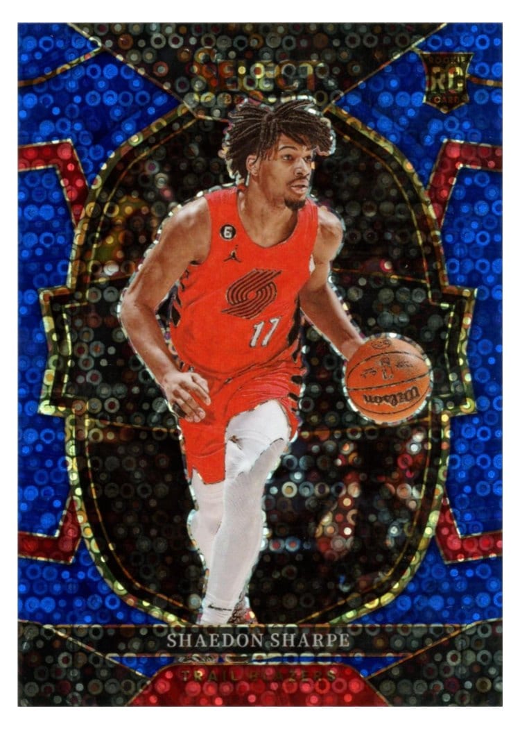 2022-23 Panini Select Base Set Shaedon Sharpe #71 card