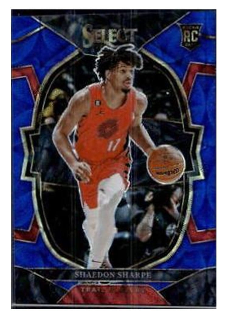 2022-23 Panini Select Base Set Shaedon Sharpe #71 card