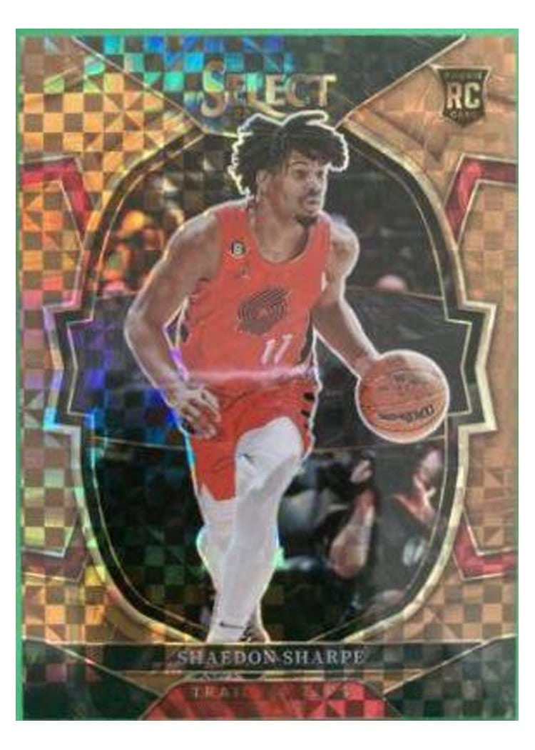 2022-23 Panini Select Base Set Shaedon Sharpe #71 card