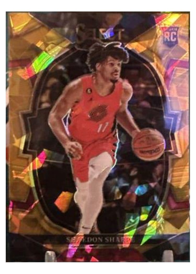 2022-23 Panini Select Base Set Shaedon Sharpe #71 card