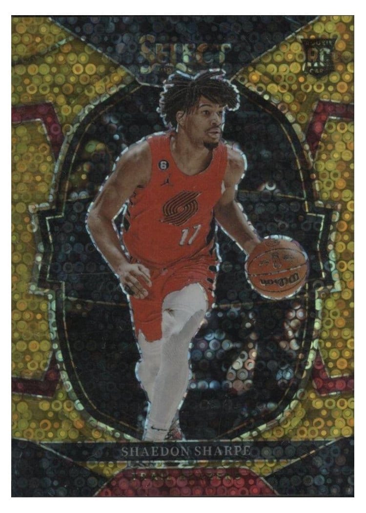 2022-23 Panini Select Base Set Shaedon Sharpe #71 card
