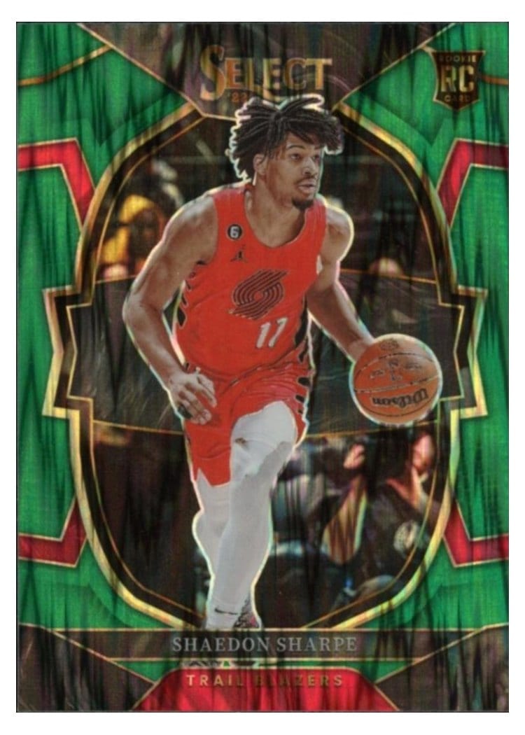2022-23 Panini Select Base Set Shaedon Sharpe #71 card