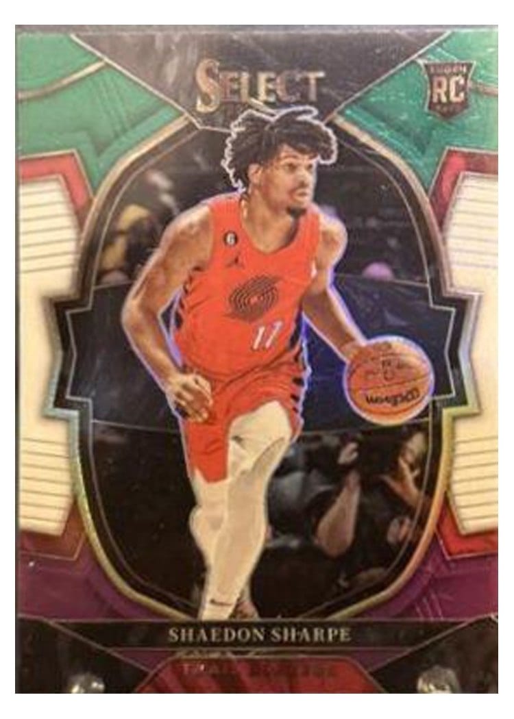 2022-23 Panini Select Base Set Shaedon Sharpe #71 card
