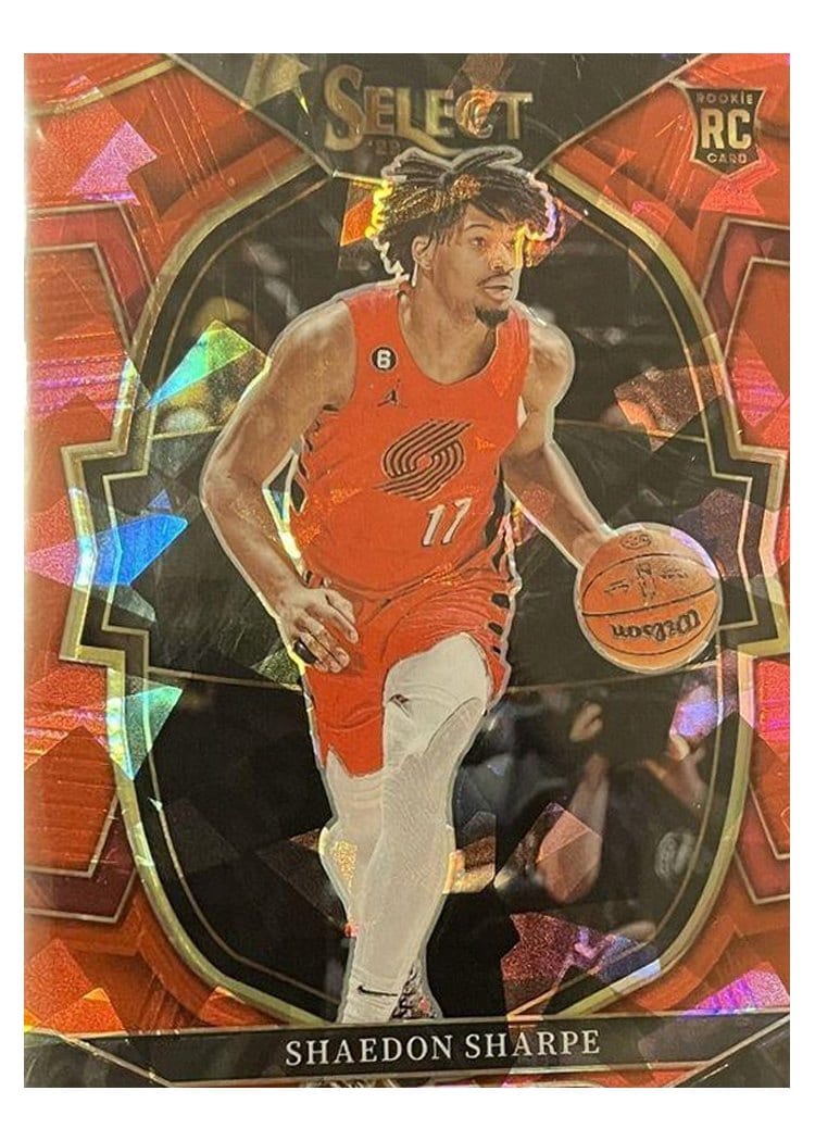 2022-23 Panini Select Base Set Shaedon Sharpe #71 card