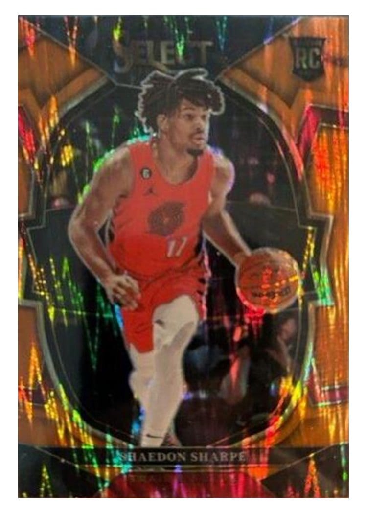 2022-23 Panini Select Base Set Shaedon Sharpe #71 card