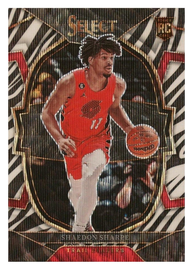 2022-23 Panini Select Base Set Shaedon Sharpe #71 card