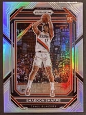 2022 Panini Prizm Shaedon Sharpe #250 card