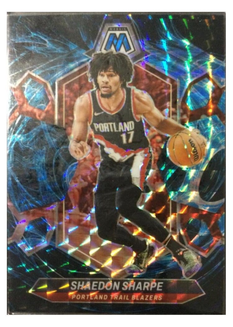 2023-24 Panini Mosaic Base Set Shaedon Sharpe #177 card