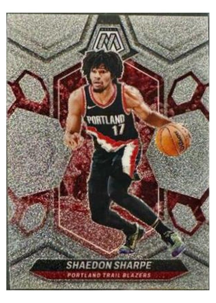 2023-24 Panini Mosaic Base Set Shaedon Sharpe #177 card
