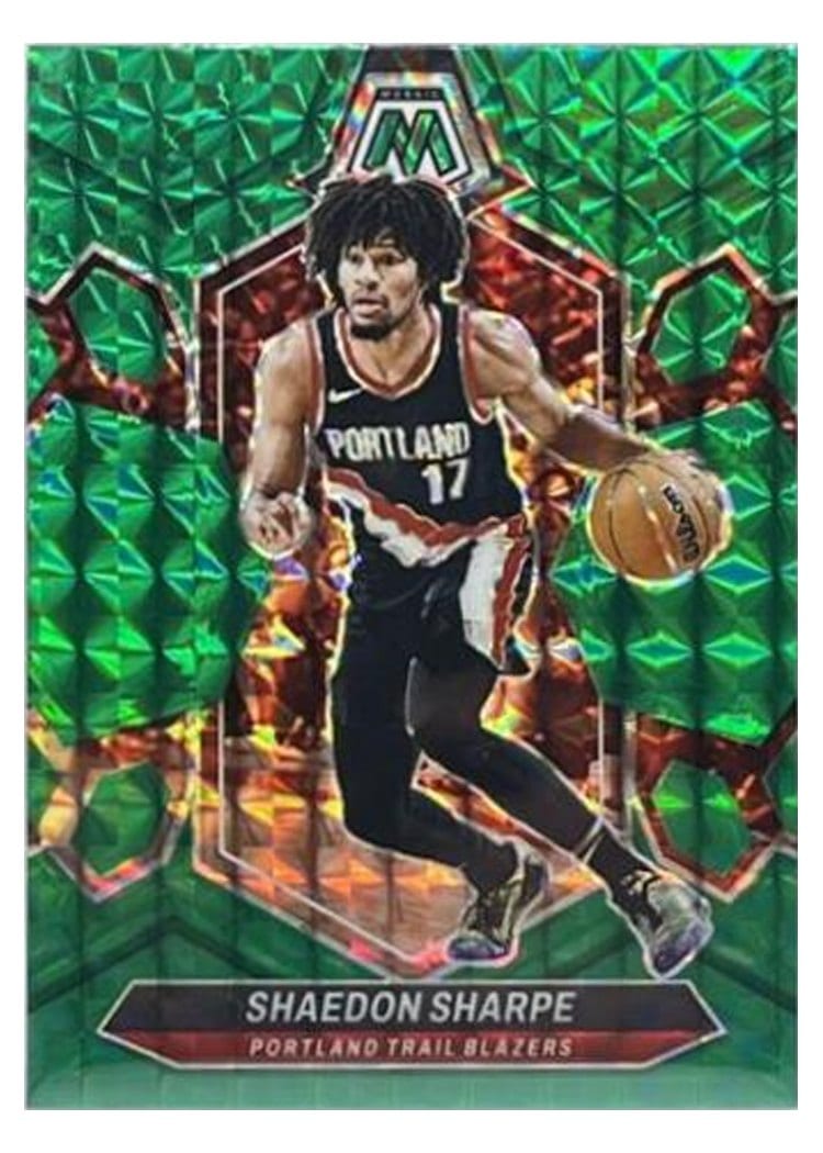 2023-24 Panini Mosaic Base Set Shaedon Sharpe #177 card