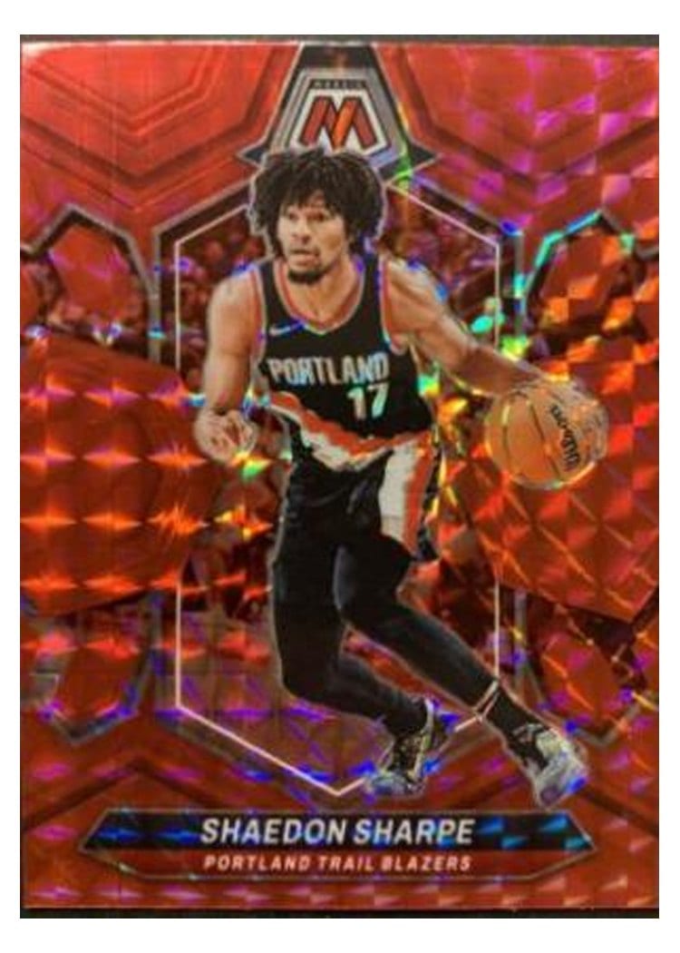 2023-24 Panini Mosaic Base Set Shaedon Sharpe #177 card