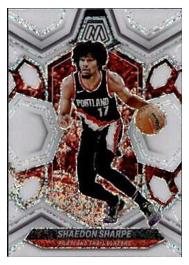 2023-24 Panini Mosaic Base Set Shaedon Sharpe #177 card