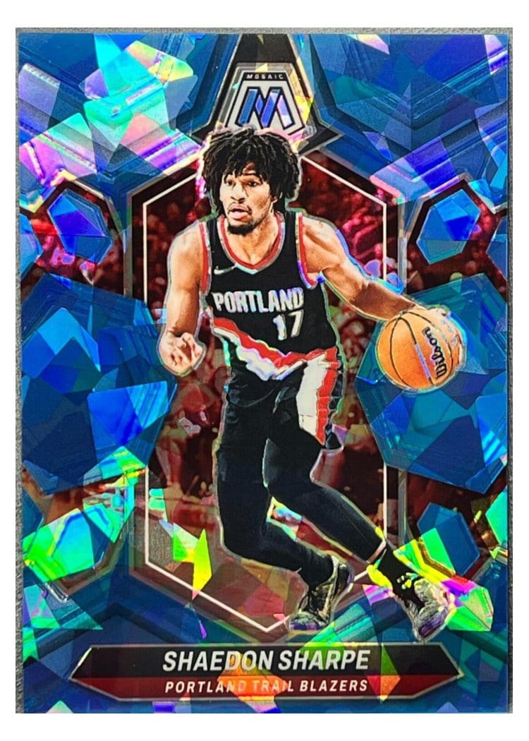 2023-24 Panini Mosaic Base Set Shaedon Sharpe #177 card