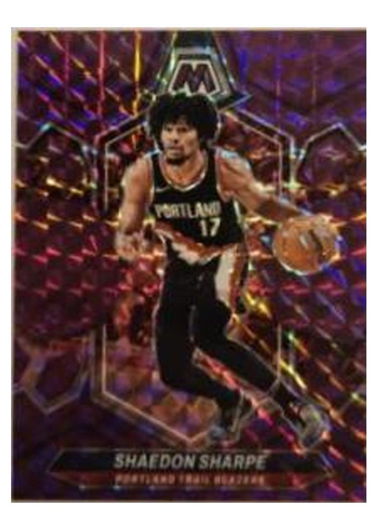 2023-24 Panini Mosaic Base Set Shaedon Sharpe #177 card