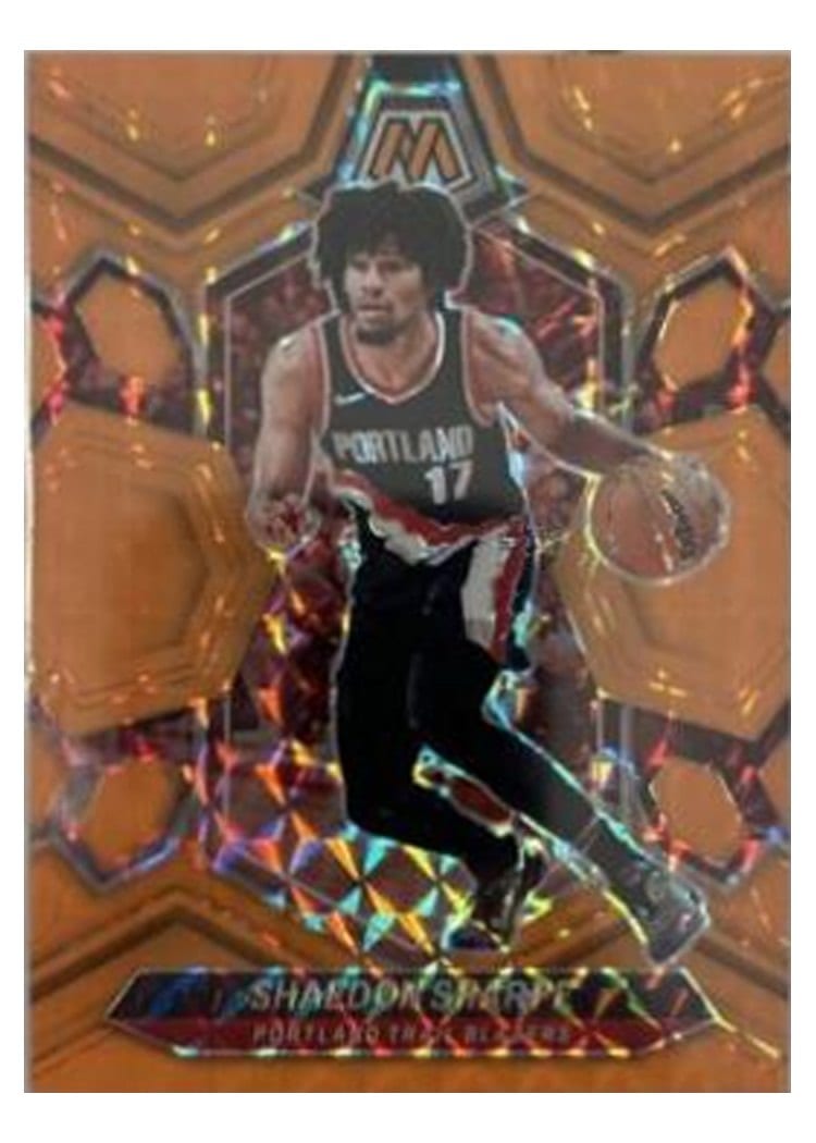 2023-24 Panini Mosaic Base Set Shaedon Sharpe #177 card